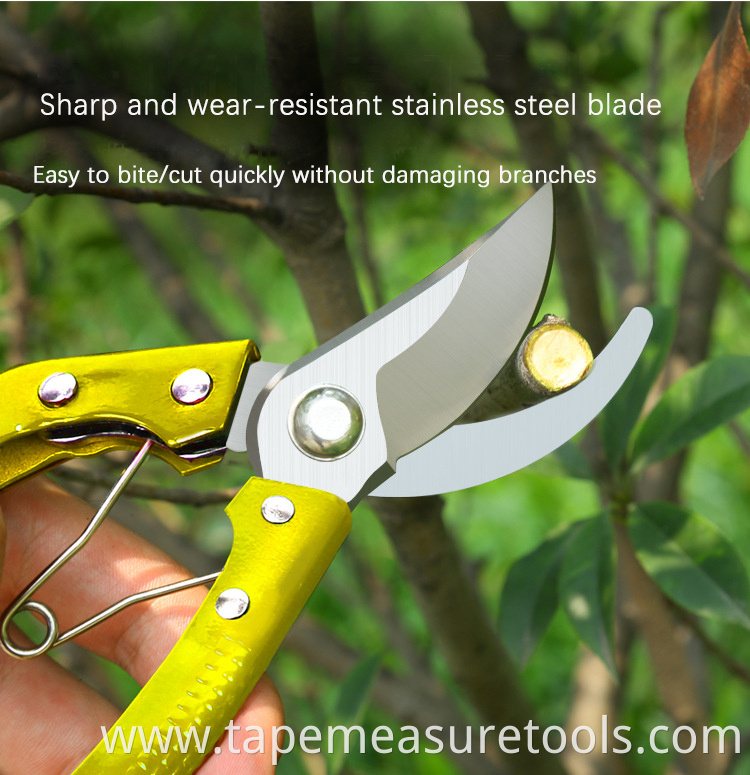 Factory custom garden tools pruning shears fruit tree shears